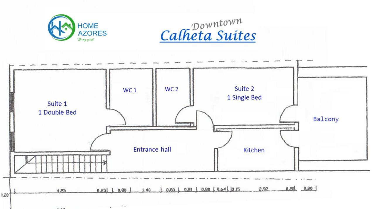 Home Azores - Calheta Suites Downtown 蓬塔德尔加达 外观 照片